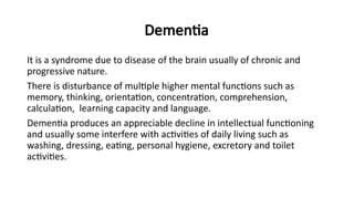 Geriatric psychiatric mental health problems..pptx