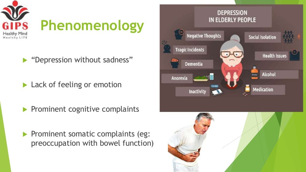 Geriatric psychiatry
