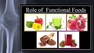 Role of Functional Foods
 