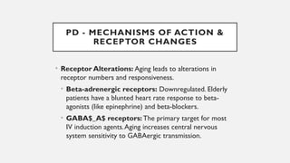 Pharmacokinetics and Pharmacodynamics in Elderly Anesthesia: Clinical ...