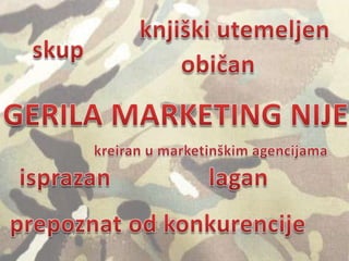 Gerila marketing 