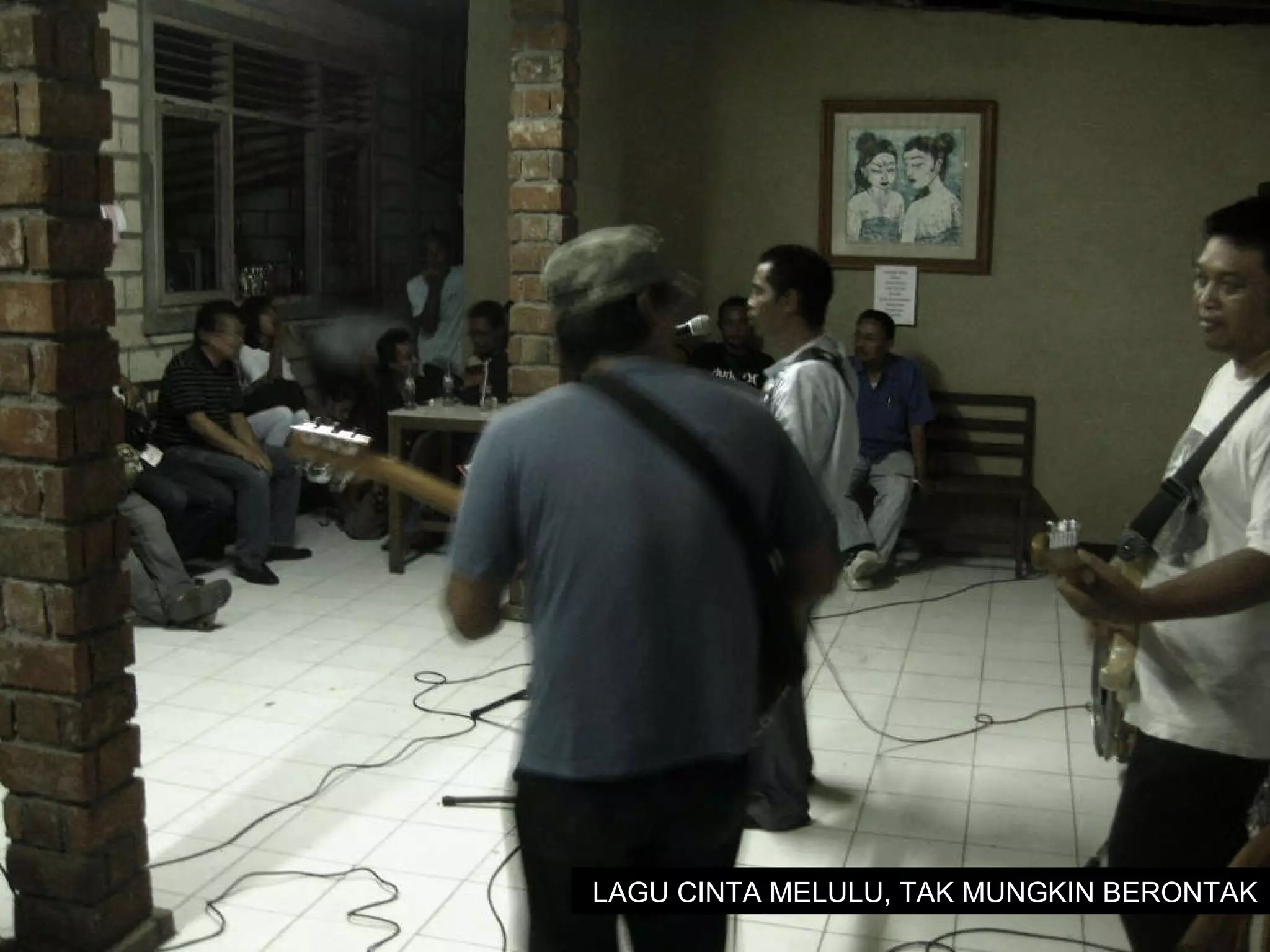 LAGU CINTA MELULU, TAK MUNGKIN BERONTAK 