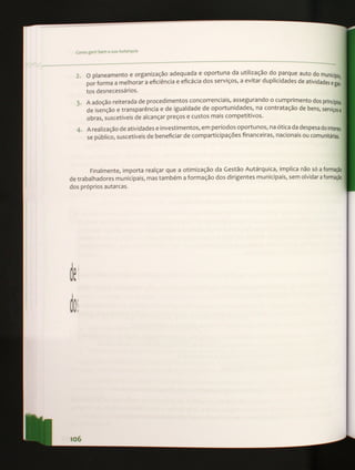 Gerir bem a sua autarquia