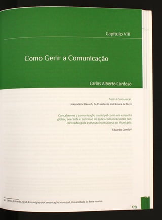 Gerir bem a sua autarquia