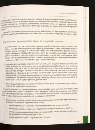 Gerir bem a sua autarquia