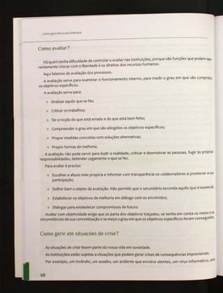 Gerir bem a sua autarquia