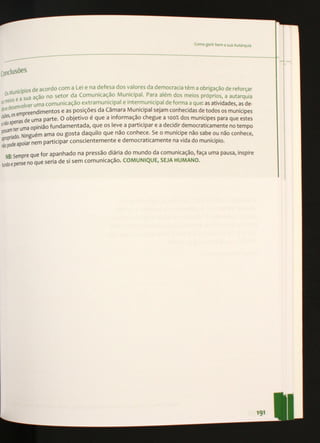 Gerir bem a sua autarquia