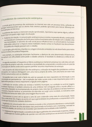 Gerir bem a sua autarquia