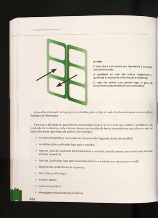 Gerir bem a sua autarquia