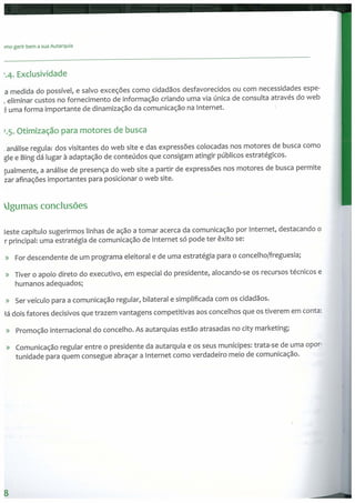 Gerir bem a sua autarquia