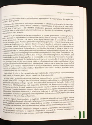 Gerir bem a sua autarquia