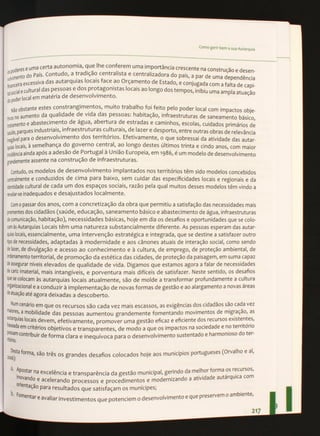 Gerir bem a sua autarquia