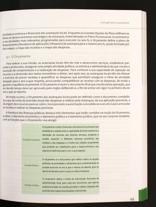 Gerir bem a sua autarquia