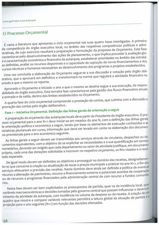 Gerir bem a sua autarquia