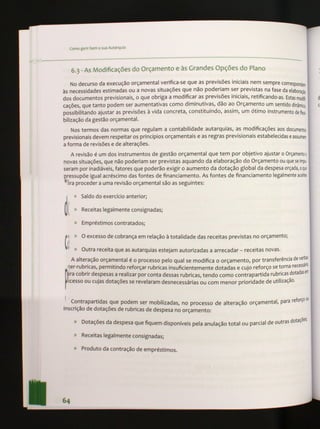 Gerir bem a sua autarquia