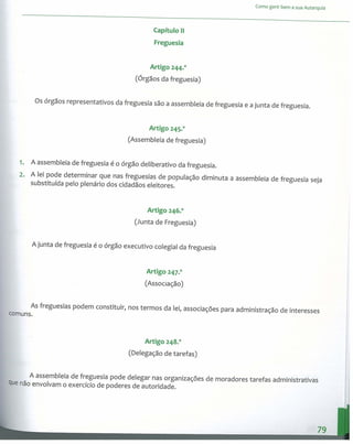 Gerir bem a sua autarquia