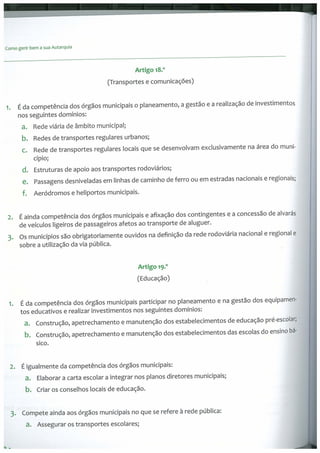 Gerir bem a sua autarquia