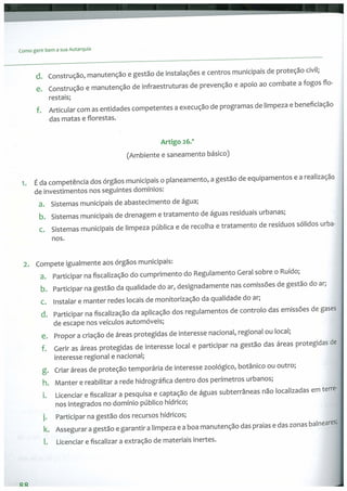 Gerir bem a sua autarquia