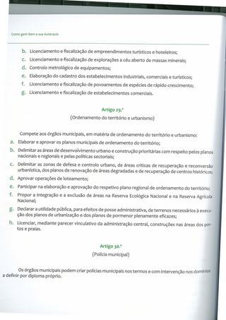 Gerir bem a sua autarquia