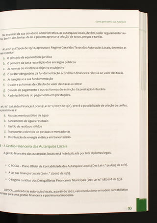 Gerir bem a sua autarquia