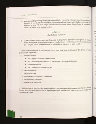 Gerir bem a sua autarquia