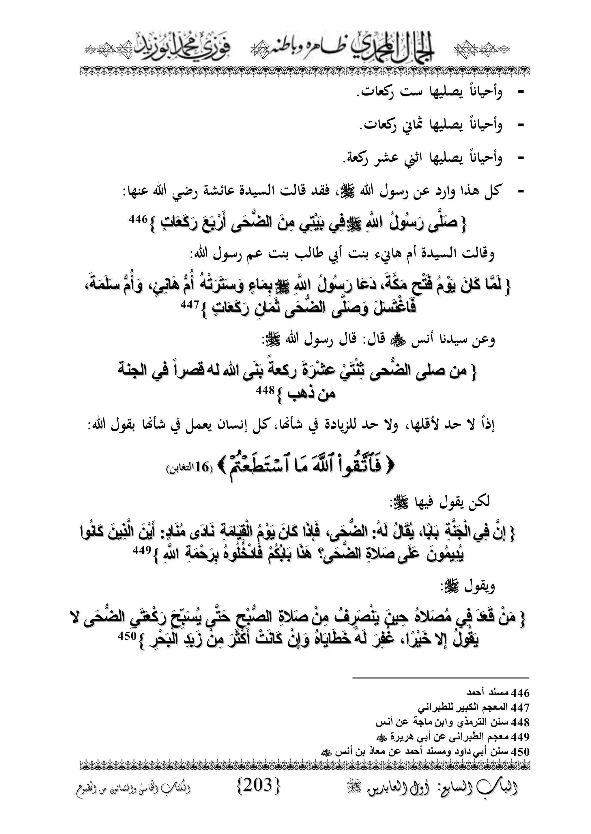الجمال المحمدي لفضيلة الشيخ / فوزى محمد أبوزيد