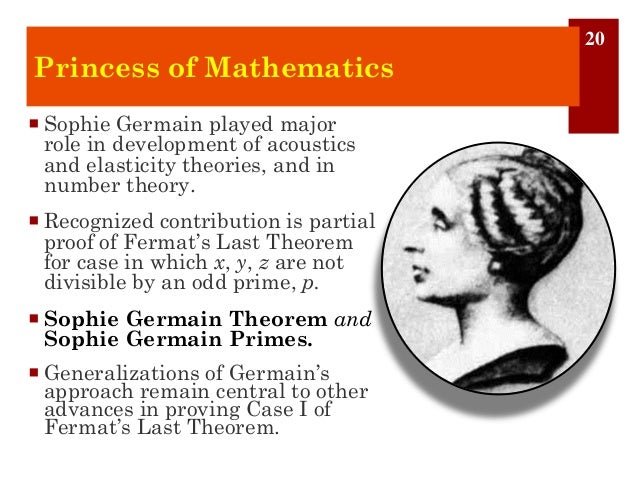 Fermats theorem and its role in the development of mathematics Fermats theorem and its role in the development of mathematics