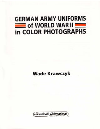 German army uniforms of ww2