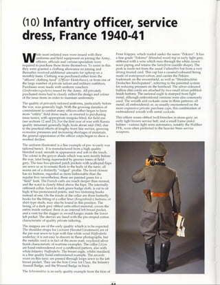 German army uniforms of ww2