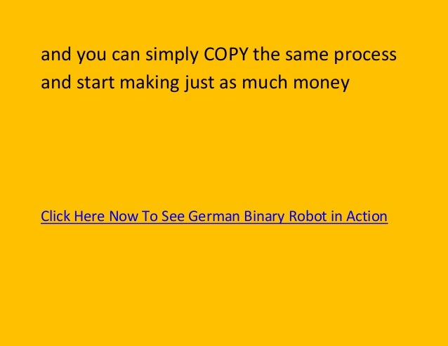 German binary robot