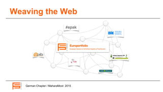 Weaving the Web
German Chapter / MaharaMoot 2015
 
