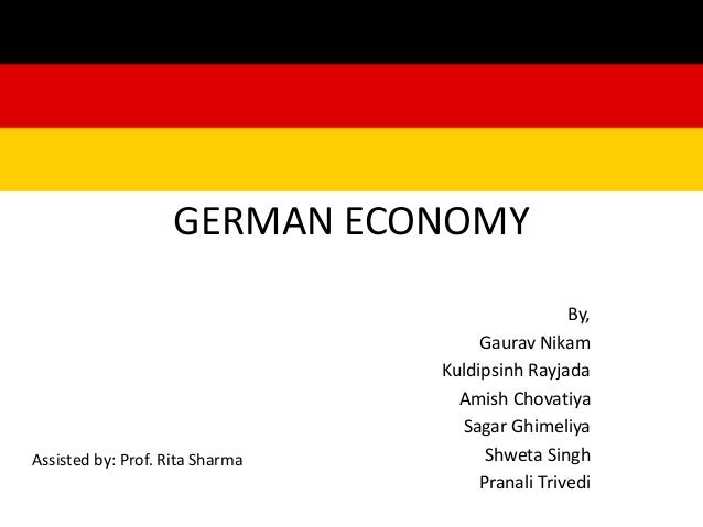 economy of germany essay in english