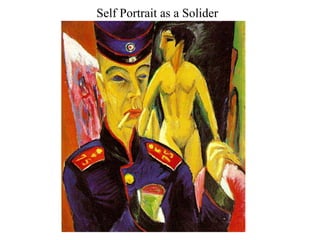 After moving to Berlin, transitioned to paintings of streets and scenes