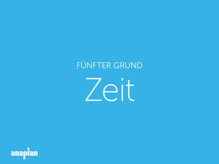 FÜNFTER GRUND
Zeit
 