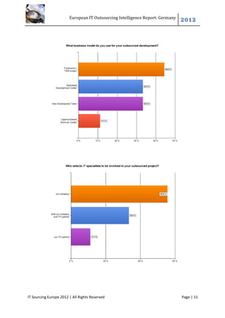 European IT Outsourcing Intelligence Report: Germany
                                                                               2012




IT Sourcing Europe 2012 | All Rights Reserved                                  Page | 11
 