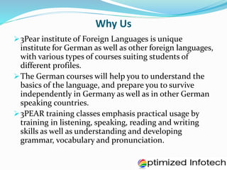 German language classes in pune | PPTX