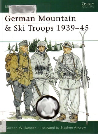 German mountain and ski troops 1939 45