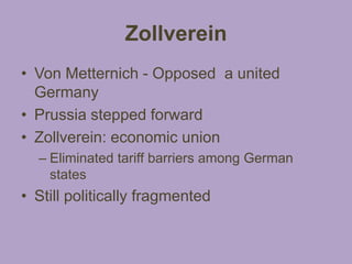 Italian Style German Engineering German & Italian Unification | PPTX