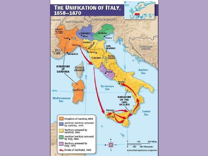 german italian unification italian unification
