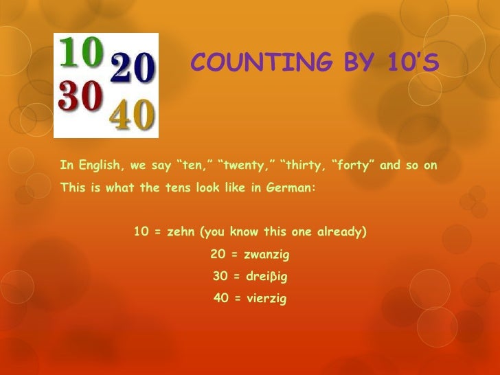 German Numbers 21 40 1 German Numbers 21 40 1
