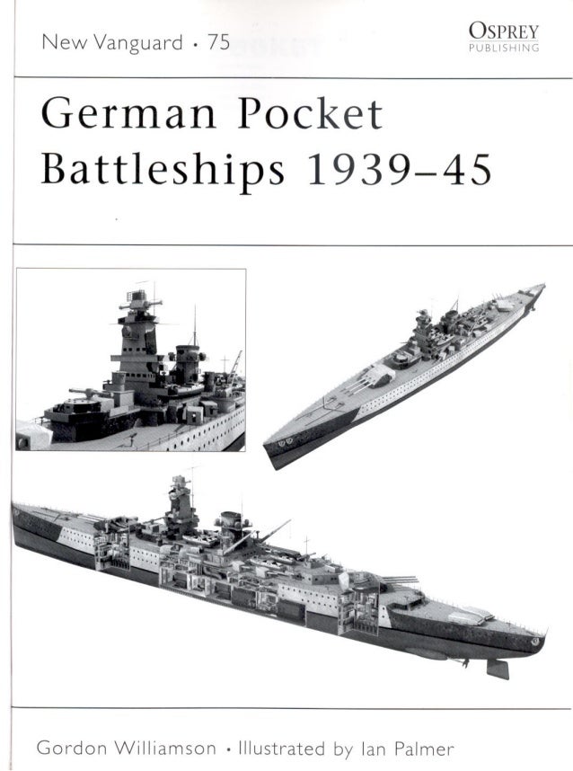 German pocket Battleships 1939 45
