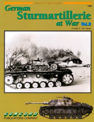 German Sturmartillerie at war