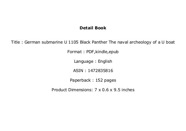 Online Library German Submarine U 1105 Black Panther The Naval Ar Online Library German Submarine U 1105 Black Panther The Naval Ar