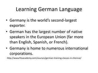 German language | PDF
