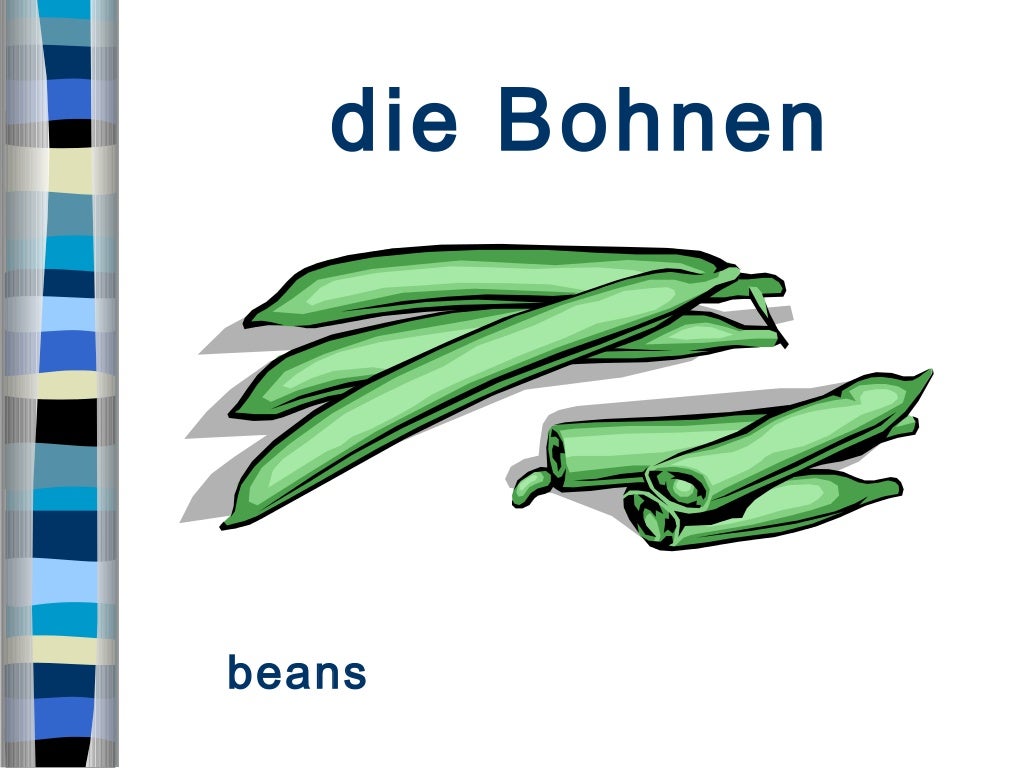 Names of Vegetables in German