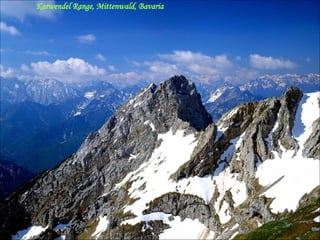 Karwendel Range, Mittenwald, Bavaria