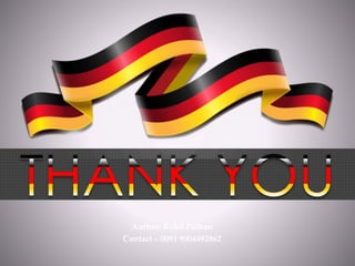 Author: Rahil Pathan
Contact – 0091 9004492862
 