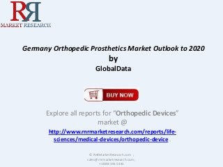 Germany Orthopedic Prosthetics Market Outlook to 2020

by
GlobalData

Explore all reports for “Orthopedic Devices”
market @
http://www.rnrmarketresearch.com/reports/lifesciences/medical-devices/orthopedic-device .
© RnRMarketResearch.com ;
sales@rnrmarketresearch.com ;
+1 888 391 5441

 