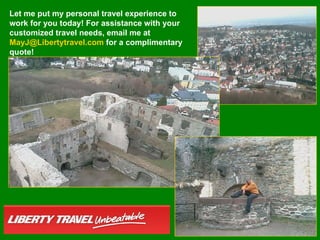 Let me put my personal travel expertise to work for you today! For assistance with your customized travel needs, email me at  [email_address]  for a complimentary quote! 