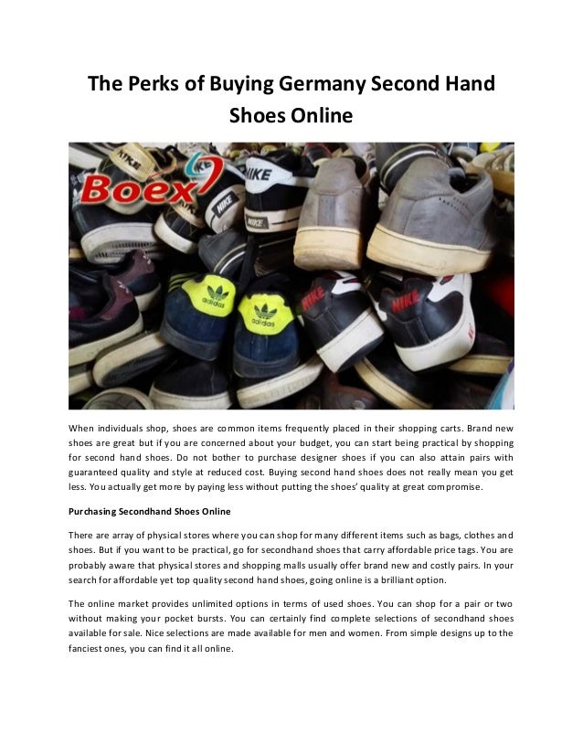 where to buy second hand shoes online